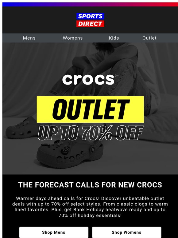 Crocs Outlet | Up to 70% off