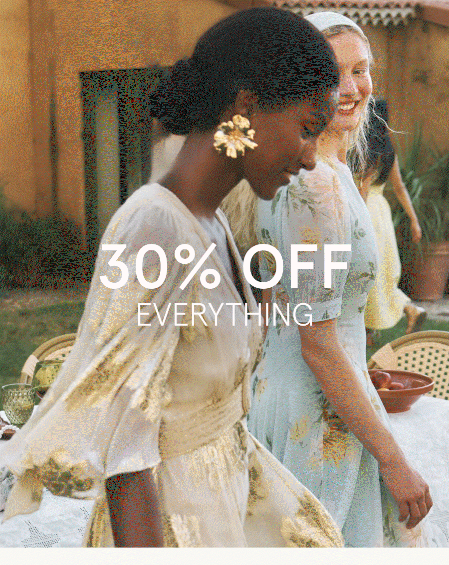 30% off everything 