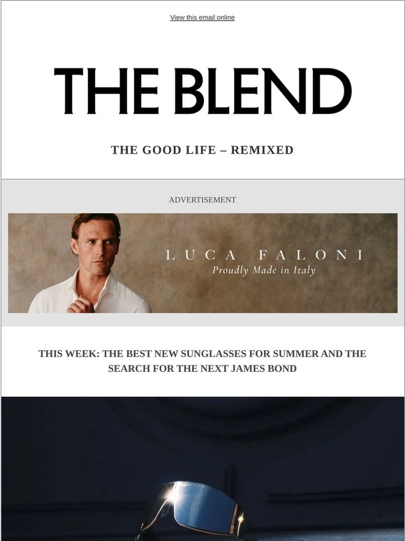 The best new sunglasses this summer and the search for the next James Bond