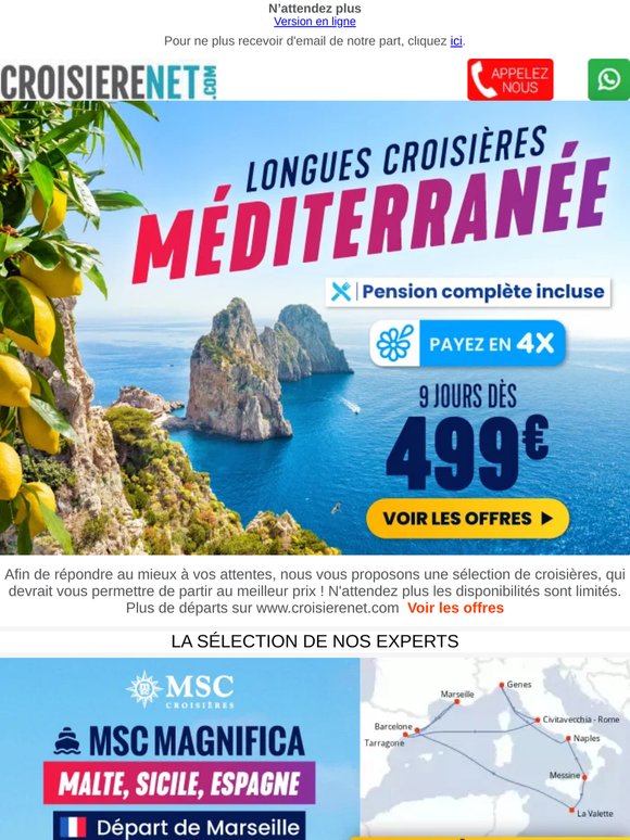 Nos "Longs Voyages" dès 499€