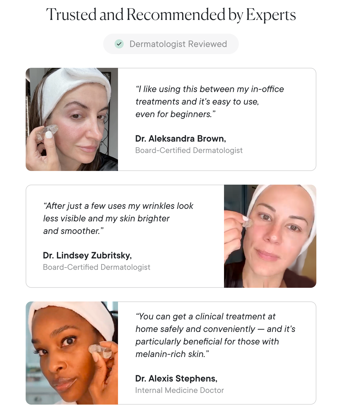 Trusted and Recommended by Experts