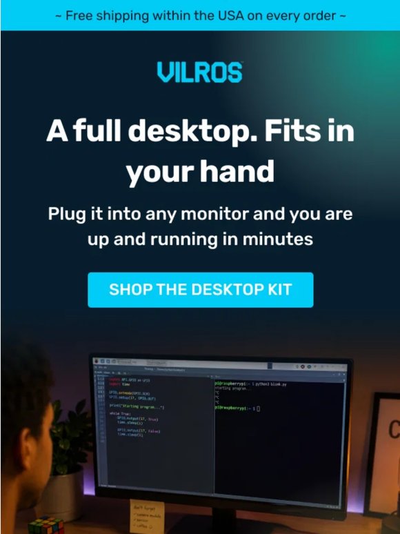 Plug it in and get a computer? 😮
