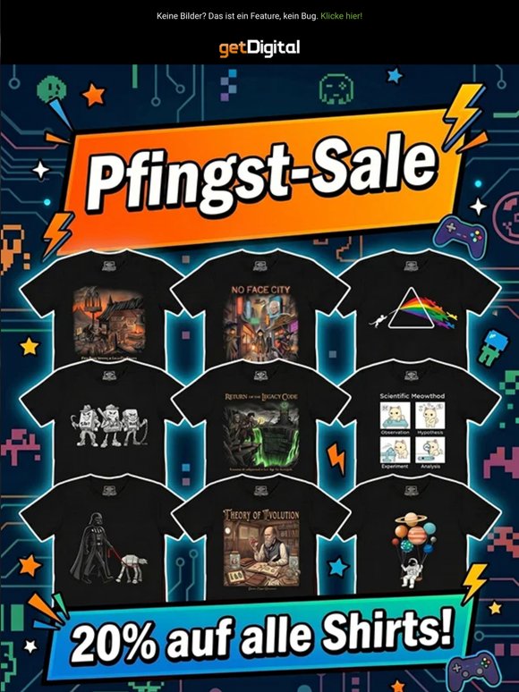 20% auf Shirts!? 😱 Sonniges Wochenende Ahoi! 👕