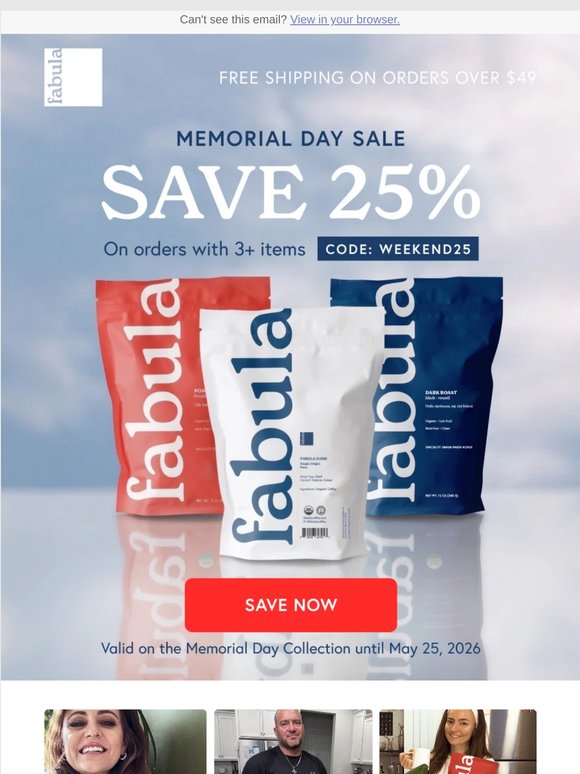 🔥 Memorial Day Sale