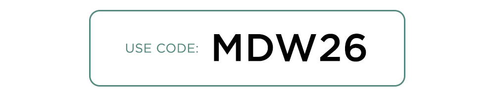 use code: MDW26