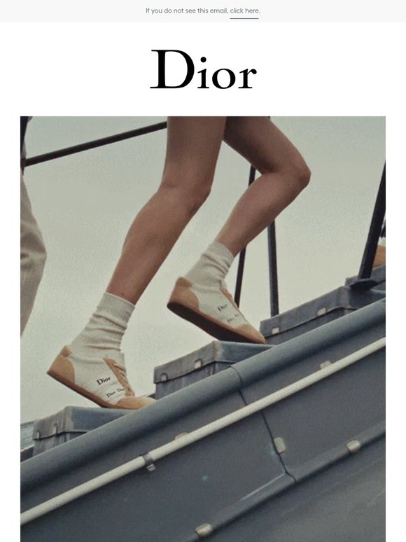 New Arrival: The Dior Ribbon Sneaker