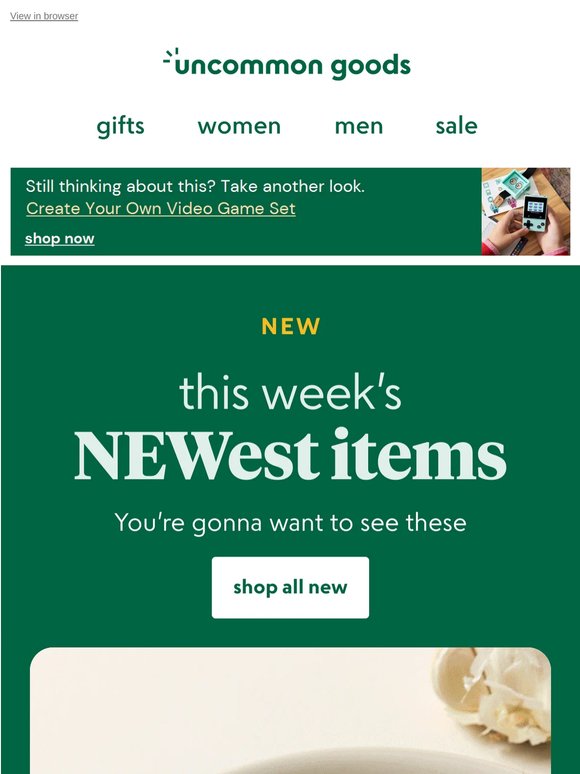 NEW uncommon gifts just landed
