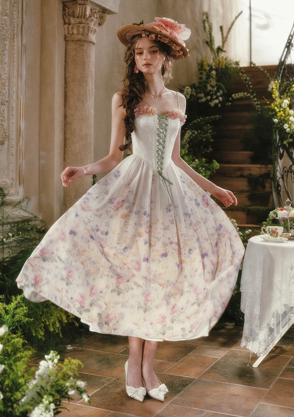 Image of Bloom Overture Corset Dress (Long)