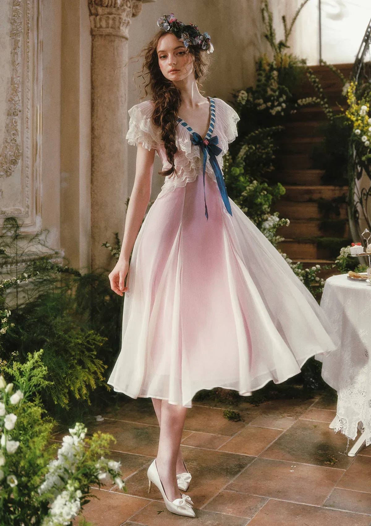 Image of Berry Cancan Dress