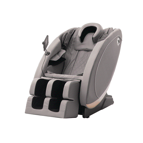 Premium Massagesessel mit innovativen Funktionen - Hellgrau