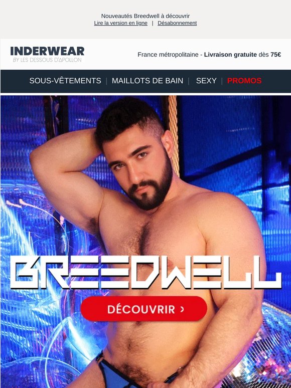 Faites monter la température avec les nouveautés hot Breedwell 🔞
