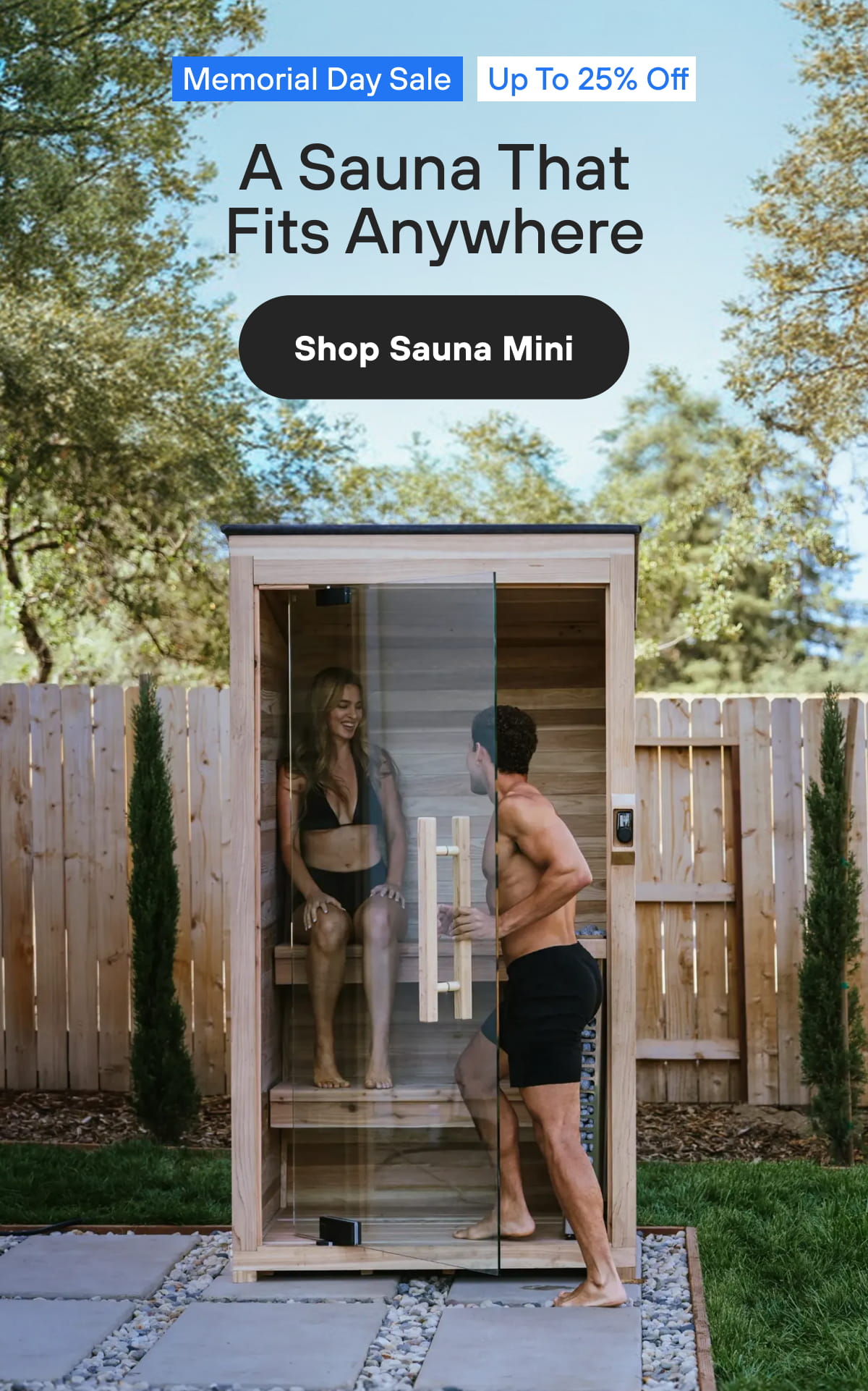 A Sauna That Fits Anywhere | Shop Sauna Mini