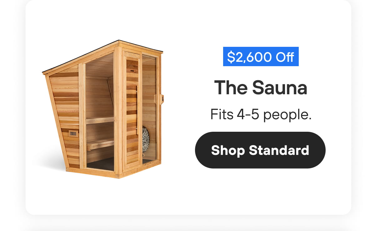 The Sauna | Shop Standard