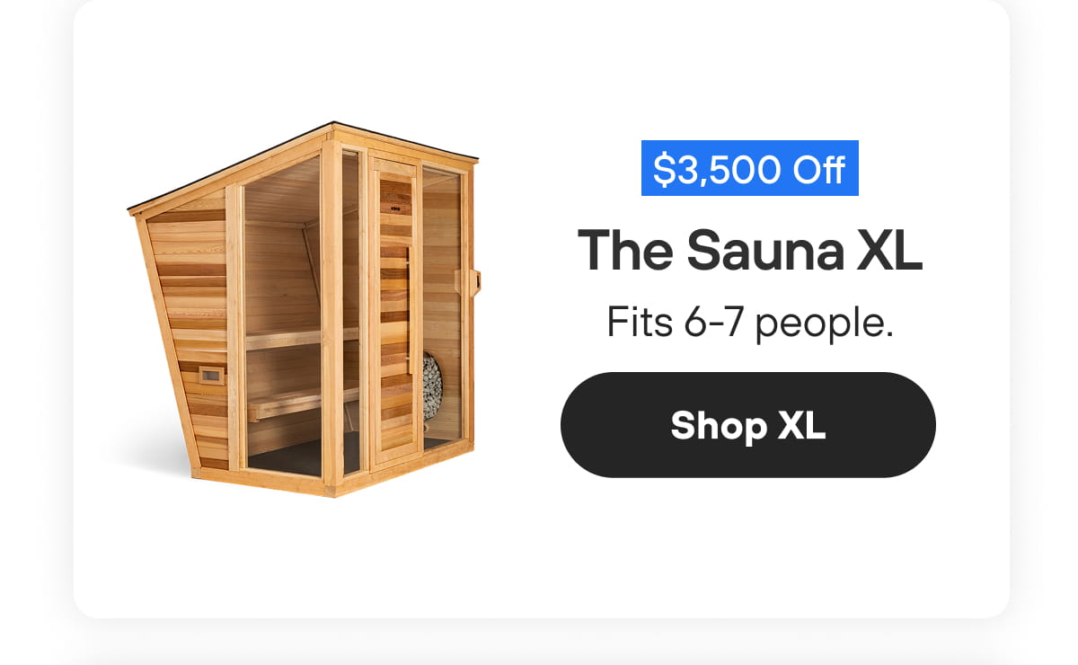 The Sauna XL | Shop XL