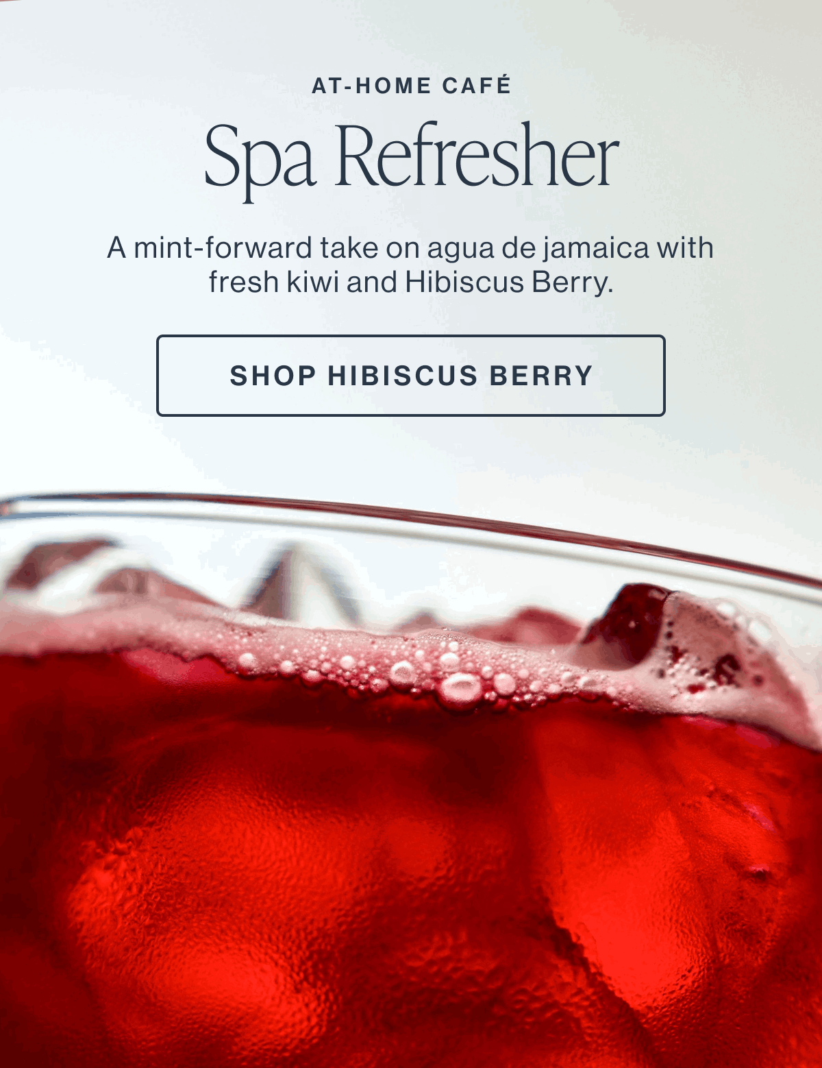 At-Home Café Spa Refresher | Shop Hibiscus Berry