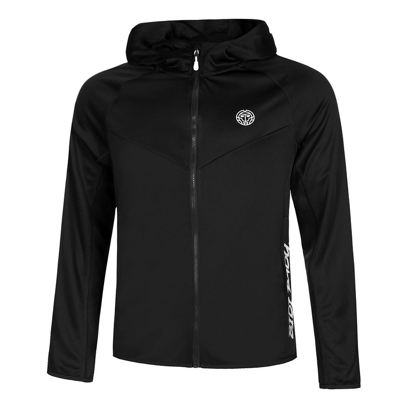 Crew Hood Giacca Da Allenamento Uomini-Nero