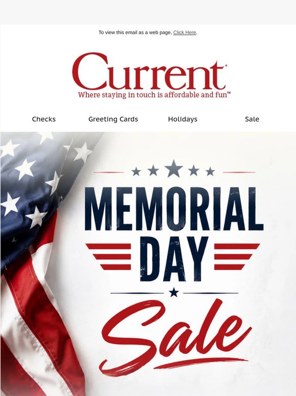 Memorial Day Savings—35% OFF!