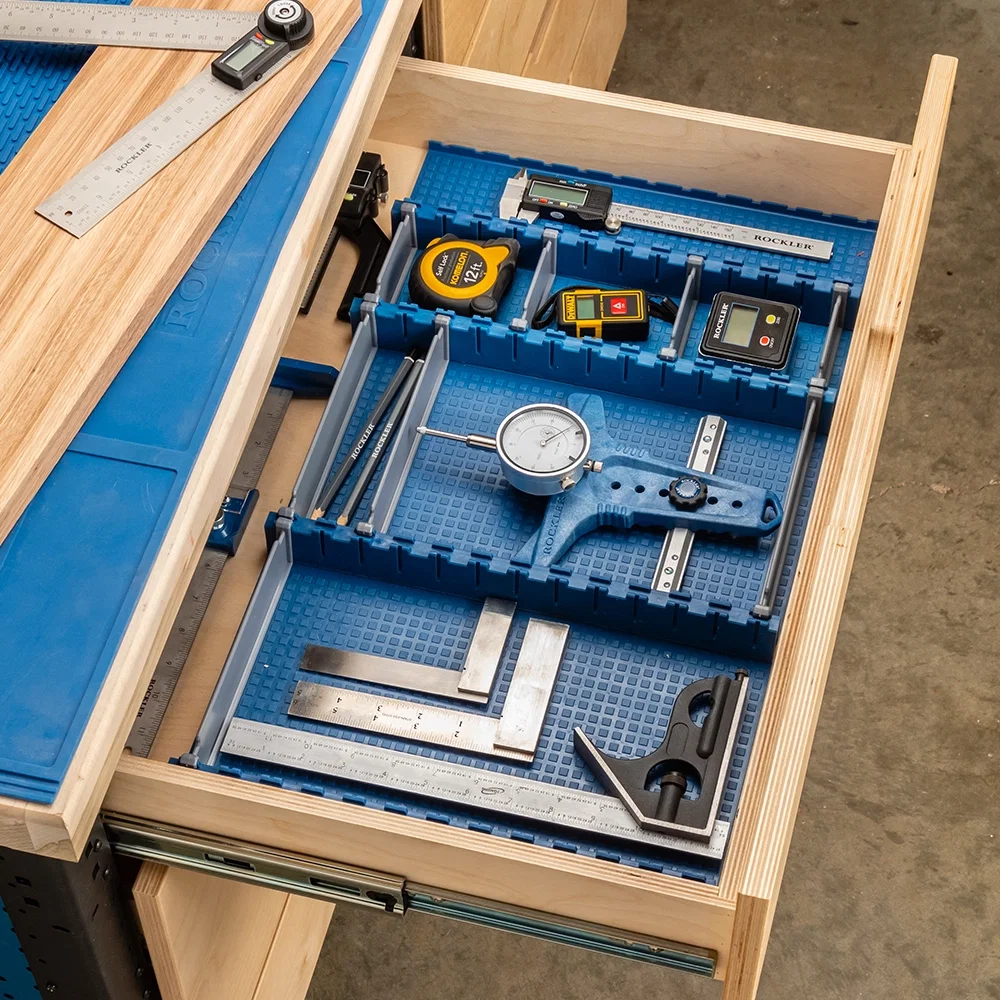 Rockler Lock-Align Drawer Organizer System, 13-Piece Starter Kit