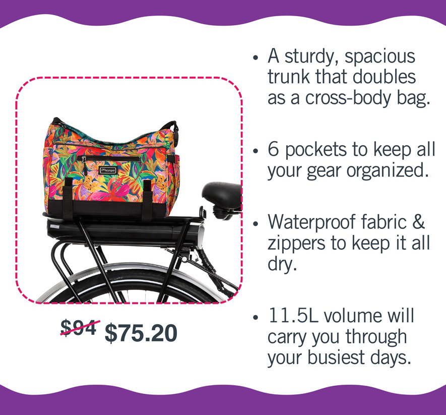 All the reasons why you'll love the Katy Trunk Bag