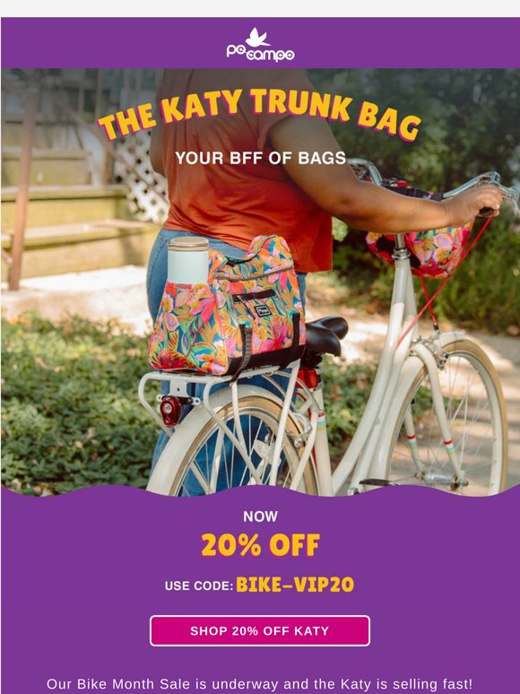 20% off your new BFF of bags
