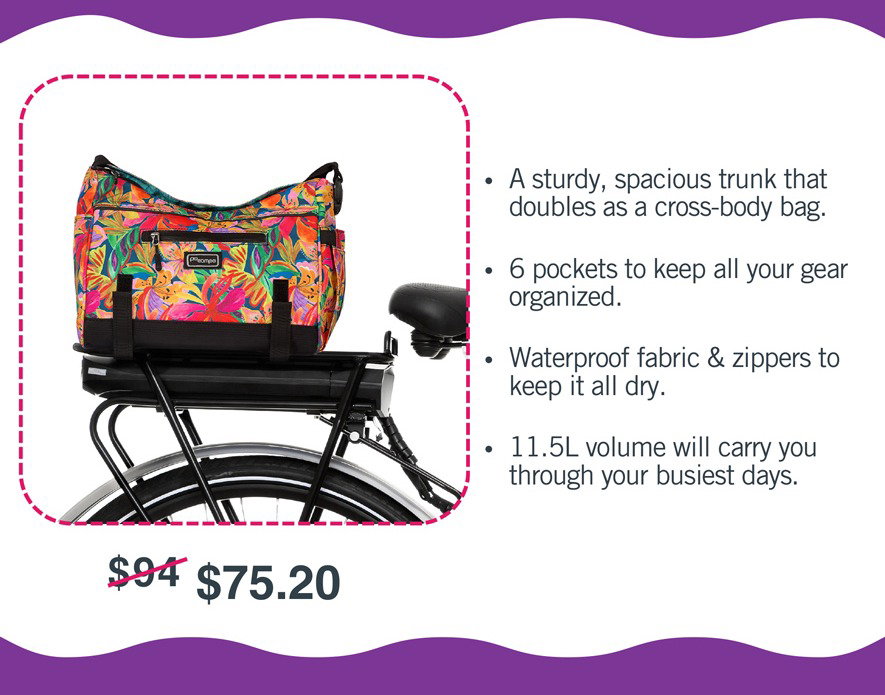 Katy Trunk Bag - Now 20% Off