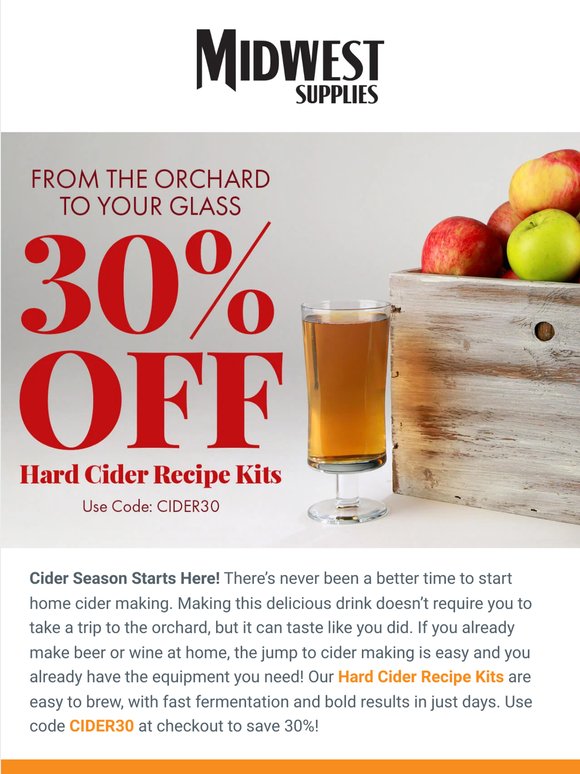 30% Off Mangrove Jack's & Cider House Select 🍎