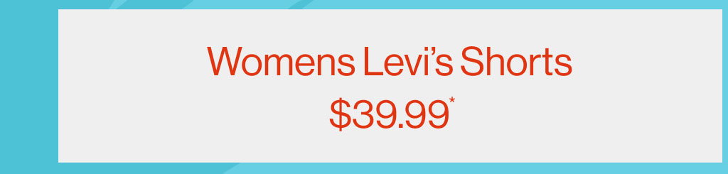Womens Levi's Shorts $39.99*