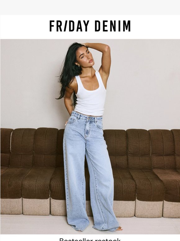 Friday Denim is SO back.