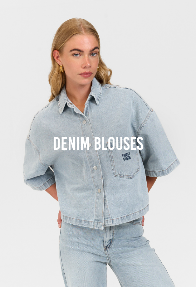 Denim blouses