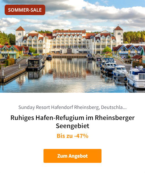 Ruhiges Hafen-Refugium im Rheinsberger Seengebiet
