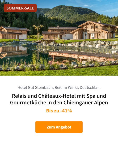 Relais und Châteaux-Hotel mit Spa und Gourmetküche in den Chiemgauer Alpen