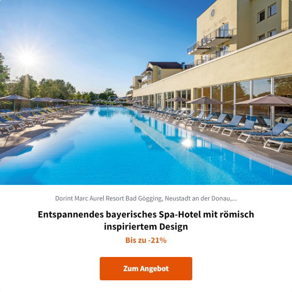 Entspannendes bayerisches Spa-Hotel mit römisch inspiriertem Design