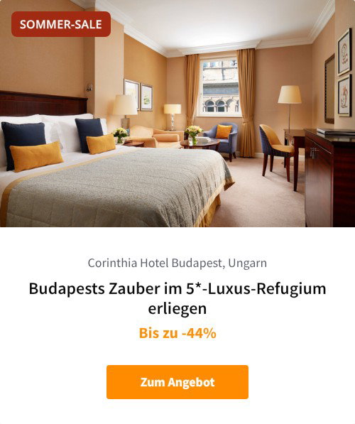 Budapests Zauber im 5*-Luxus-Refugium erliegen