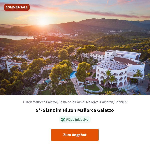 5*-Glanz im Hilton Mallorca Galatzo