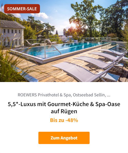 5,5*-Luxus mit Gourmet-Küche &amp; Spa-Oase auf Rügen