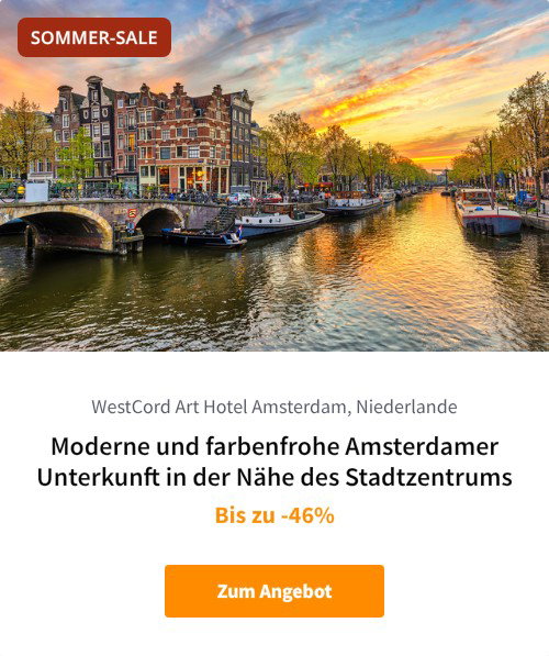 Moderne und farbenfrohe Amsterdamer Unterkunft in der Nähe des Stadtzentrums