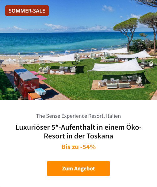 Luxuriöser 5*-Aufenthalt in einem Öko-Resort in der Toskana