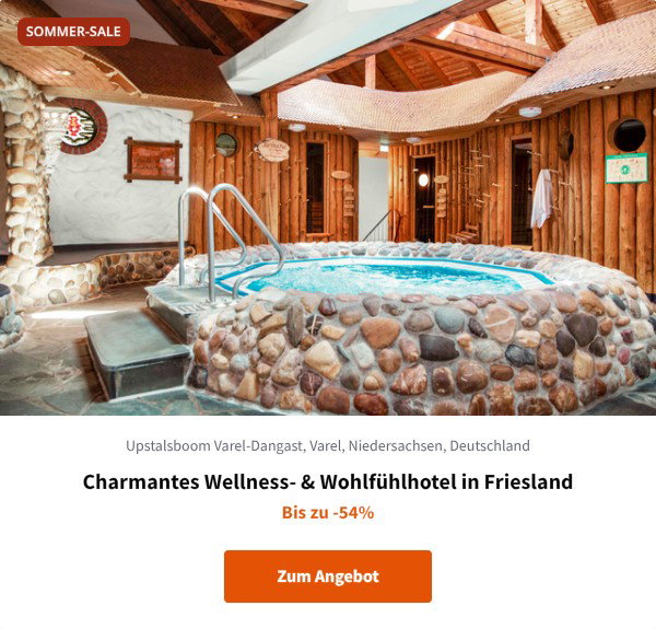 Charmantes Wellness- & Wohlfühlhotel in Friesland