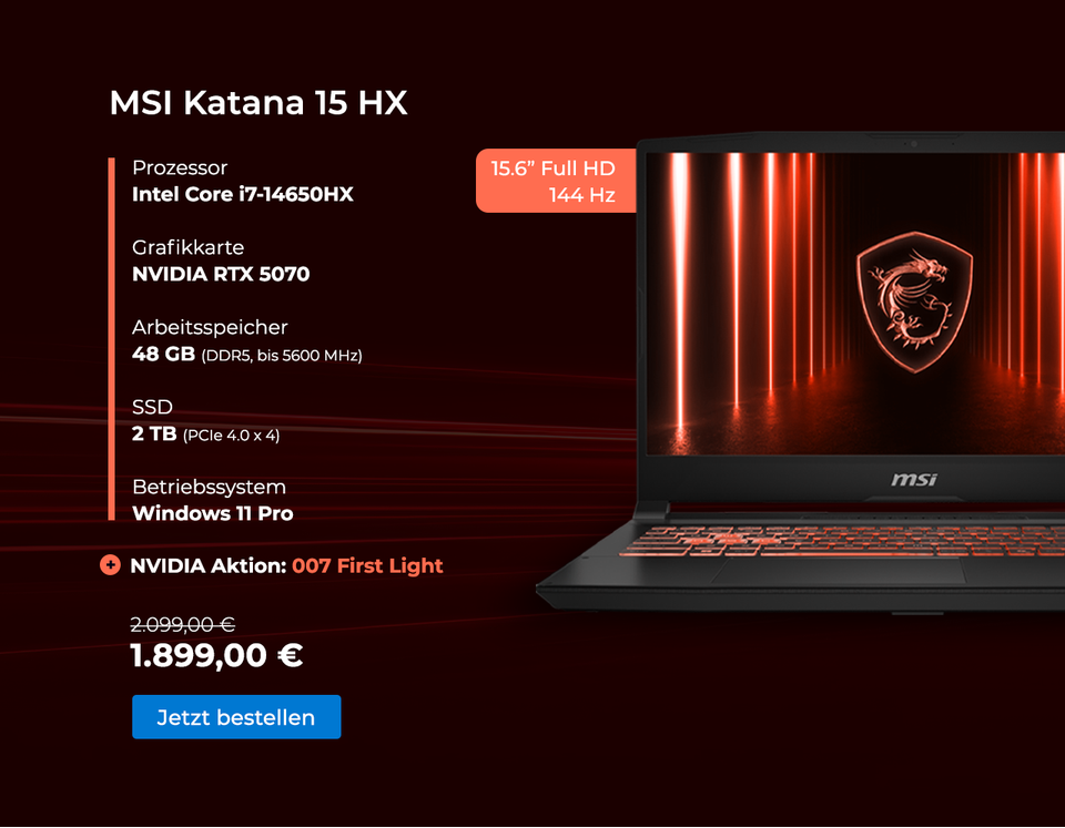 MSI Katana 15 HX