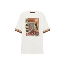 Alemias Michelle Classic Tee Cream Multi