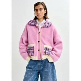 Essentiel Antwerp Joilu Knitted Jacket Cotton Candy