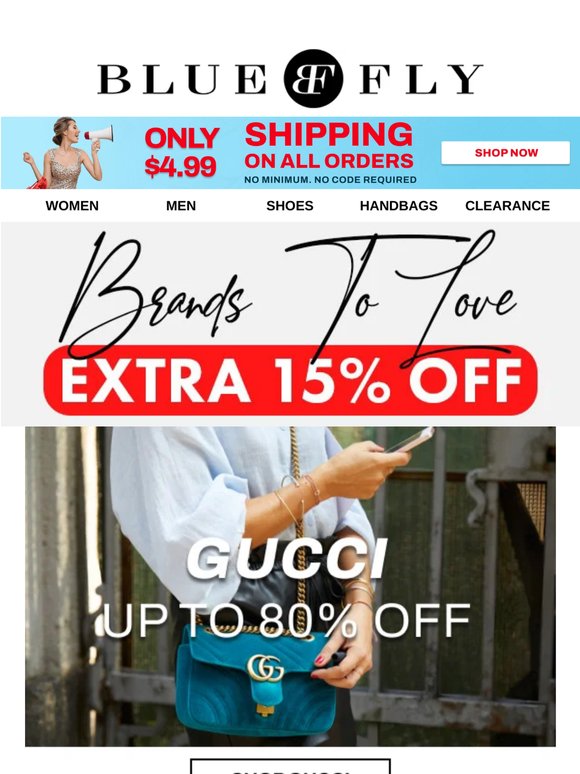 Memorial Day Luxe: EXTRA 15% Off All Styles