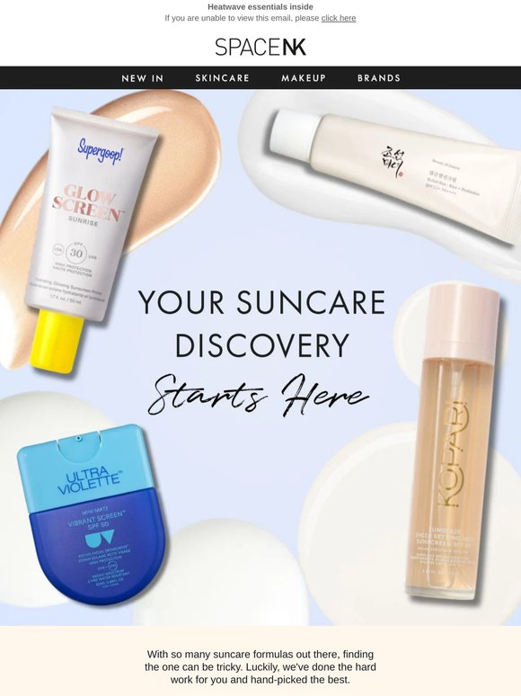 Your ultimate SPF guide is here