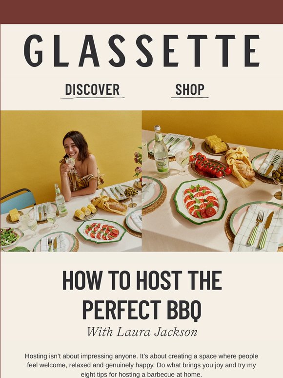 HOW TO HOST THE PERFECT BBQ WITH LAURA JACKSON