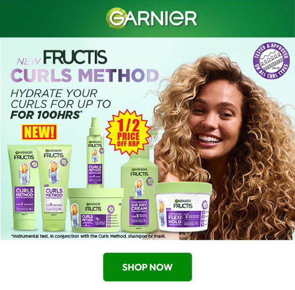 NEW Fructis Curls Method range is here!