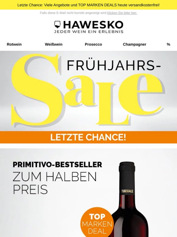 Nur heute: Versandkosten sparen und Frühjahrs Sale Angebote sichern!