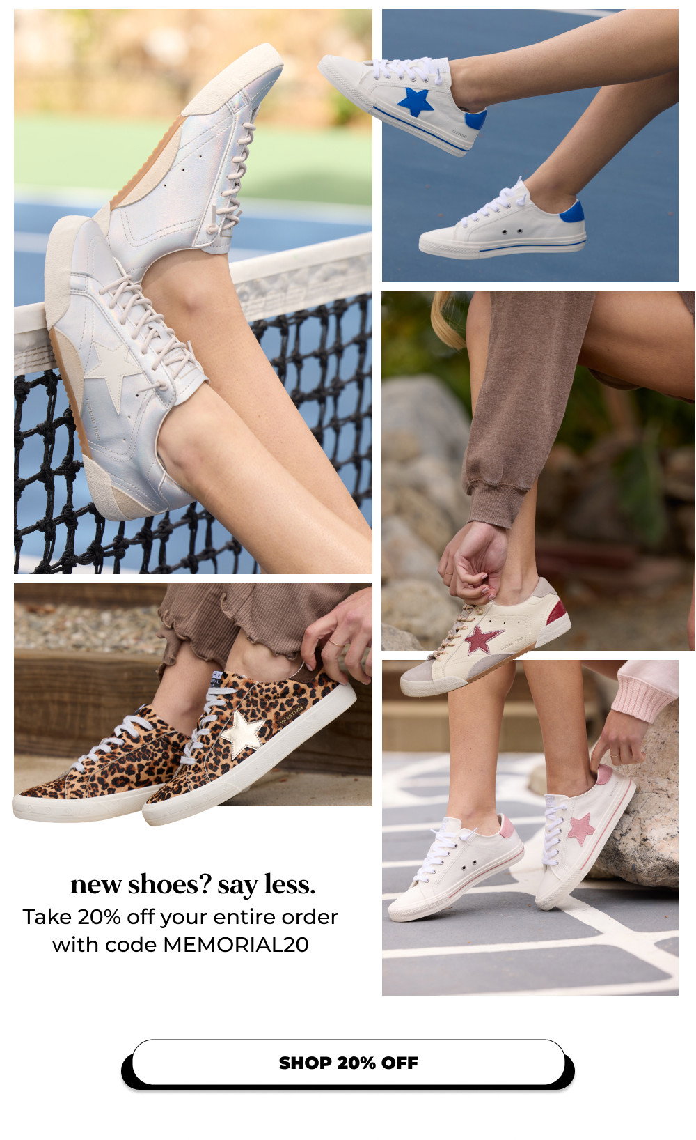 SHOP 20% OFF