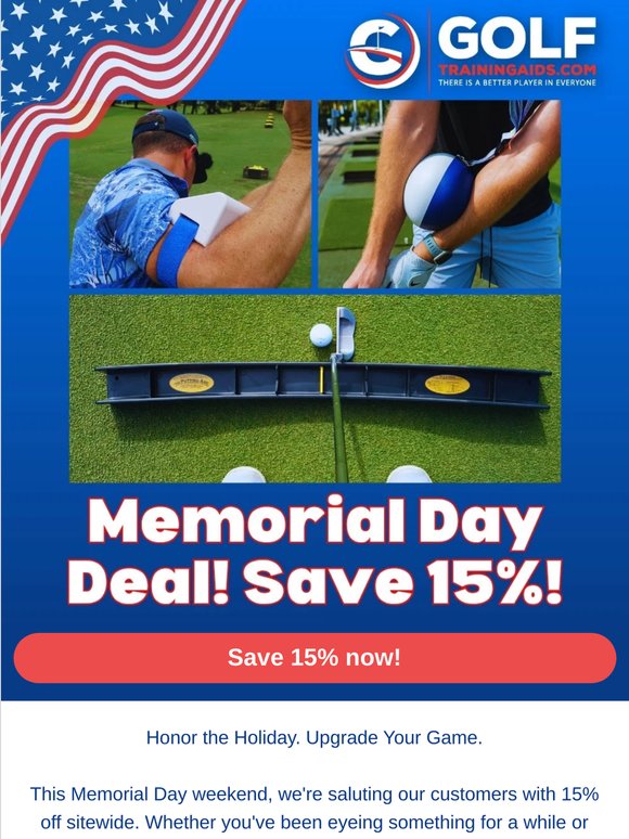 💸Our Memorial Day Sale Is LIVE – Save 15% This Weekend Only