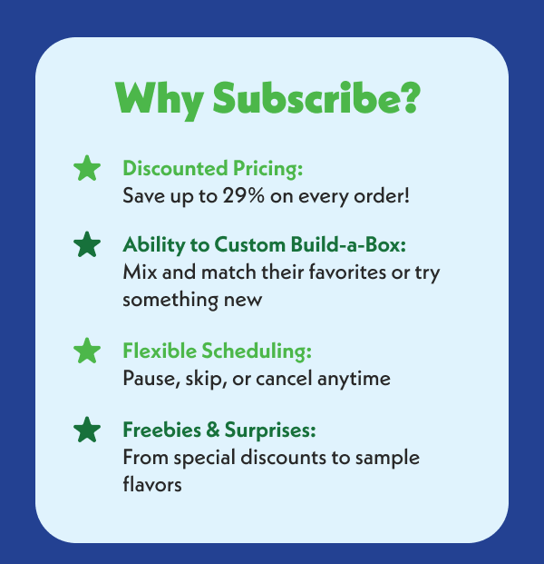 Why Subscribe?