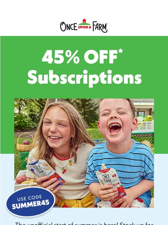 Summer Snack Sale Starts NOW! ☀️